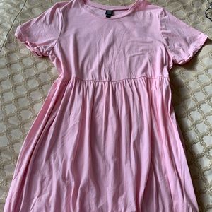Light Pink baby doll shift dress